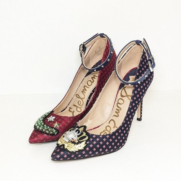RARE Sam Edelmen Hermione Asymmetric Pumps - Picture 1 of 13